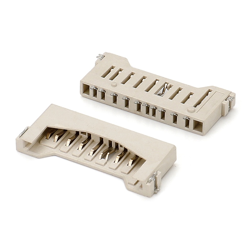 SD卡座全塑简易（黑色 米色  不锈钢带壳）