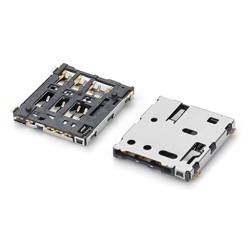 Nano Momory卡座  8PIN自弹H1.68mm