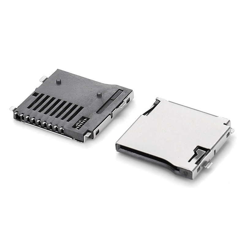 TF外焊自弹卡座（外焊式-9PIN)