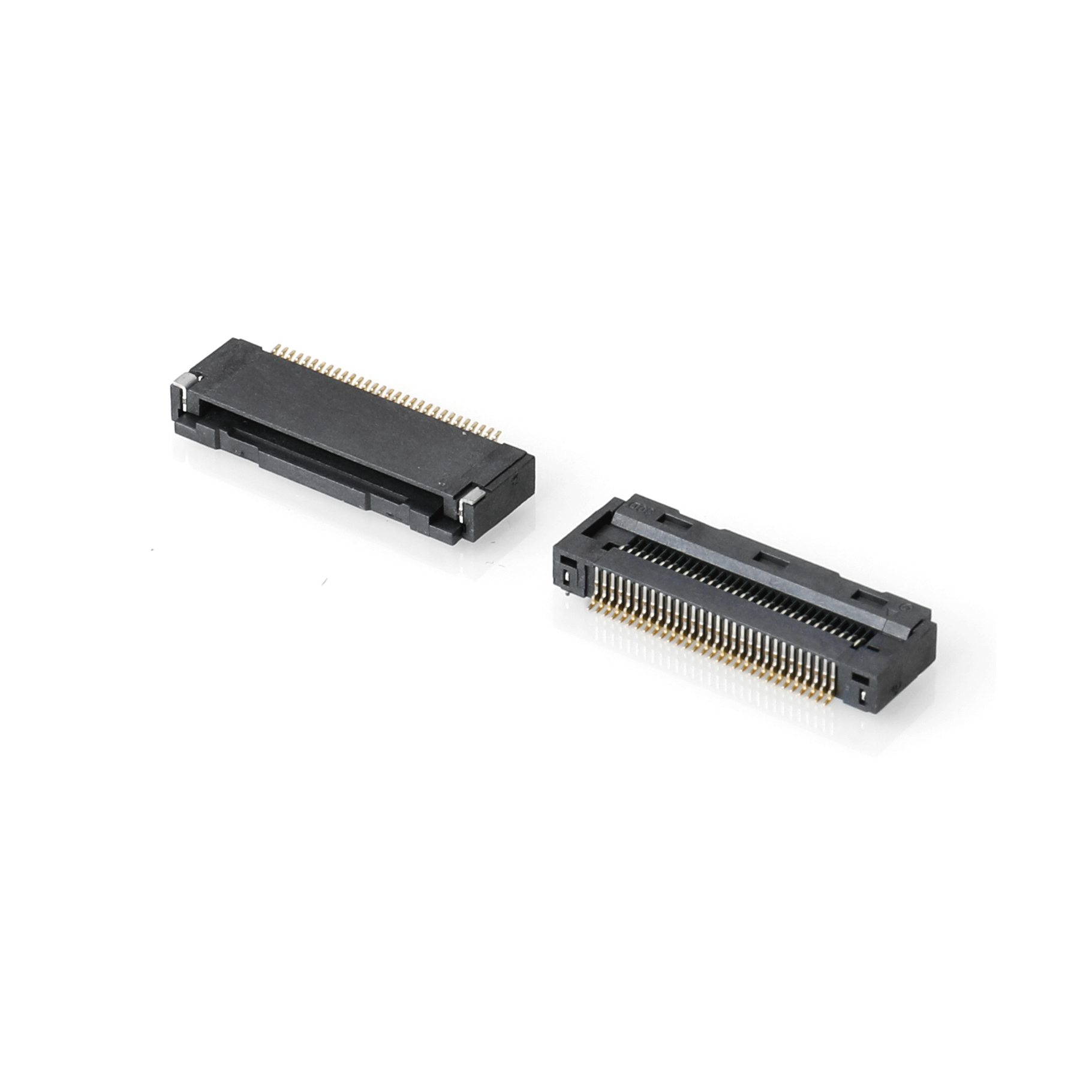 0.5mm间距翻盖带扣（H2.55）