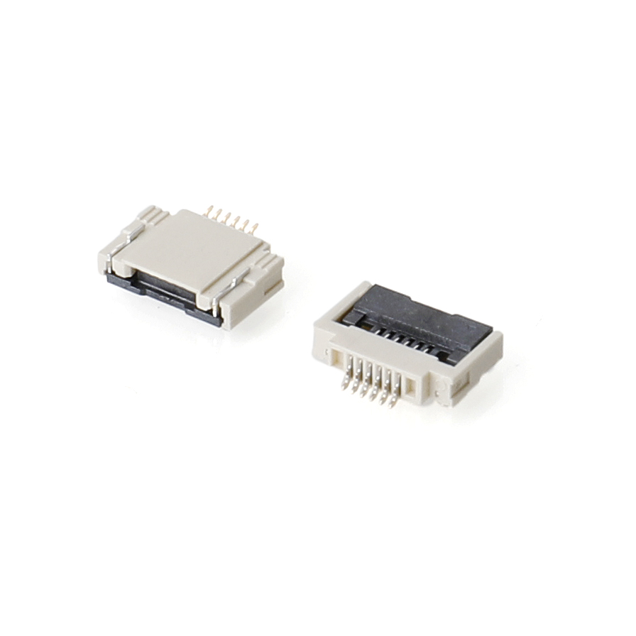 0.5mm间距翻盖带扣（H1.75）